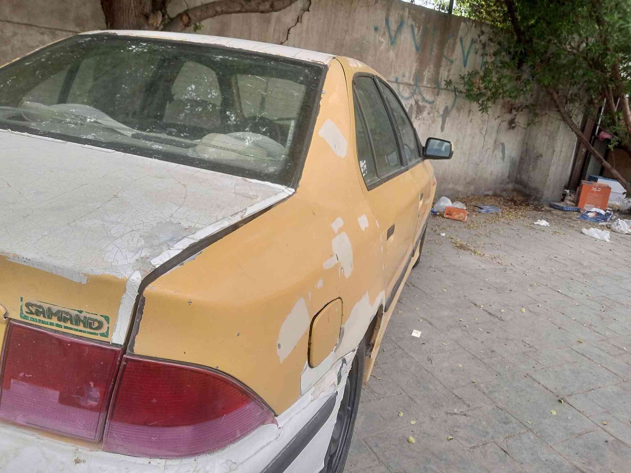 سمند للبيع كشر كبال عينك مكينه وكير بكاجيو اوتماتيك ابيع برميل واربع تايرات بدون مكينه تبخير سنويه بلهيئه مال نهظه ماخذيه رقم بغداد الماني الي ريده هسه يجي ياخذه سعره (مليون )مكاني بغداد كراده (***********)
