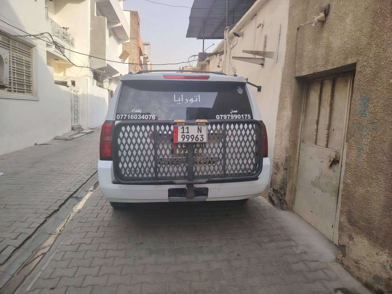 شيفرليت سوبر بان موديل ٢٠١٨ بيه جاملغ امامي وجاملغ خلفي صفحه اليمنه لون سلفر مسجل لون ابيض حاط فابلون أبيض تجي تفحص وين ما تريد بدون دواخل مكينه كير تبريد خير من الله السعر ٢٩٥ وبيه مجال رقم بغداد كامله ما تدفع عليه ربع بيه خروجيه عمان بغداد
مكاني ساحة الطيران كمب الارمن
***********
