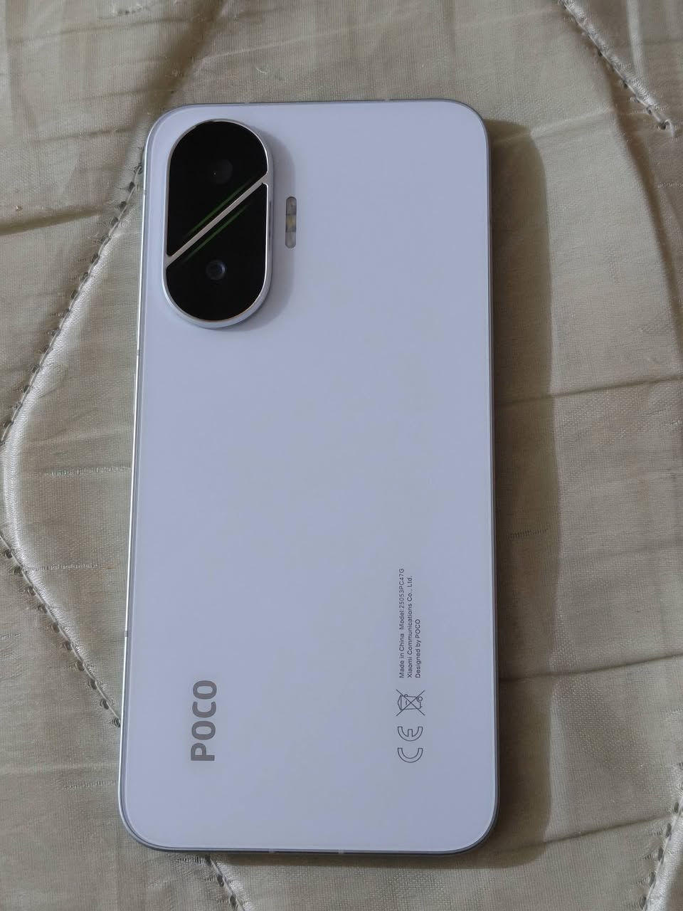 🔥 للبيع بوكو F7 – نظافة تبارك الرحمن 🔥

📱 Poco F7
💾 256GB | RAM 12GB
🔋 بطارية 99%

الجهاز نظيف جداً جداً واستخدام شخصي، ومحافظ عليه كلش 👌
✅ ما مزلوغ
✅ ما مفتوح
✅ ما داخل تصليح
✨ حالته كلش حلوة وتستاهل

📦 وياه الكارتونة + كفر
❌ الشاحن فقط مو موجود

💰 السعر: 485 ألف
🤝 مجال بسيط للجادين

📞 رقم الهاتف: ***********.....فقط وتساب 
ميسان
الجهاز للفحص والتجربة، والبيع للجادين فقط.
