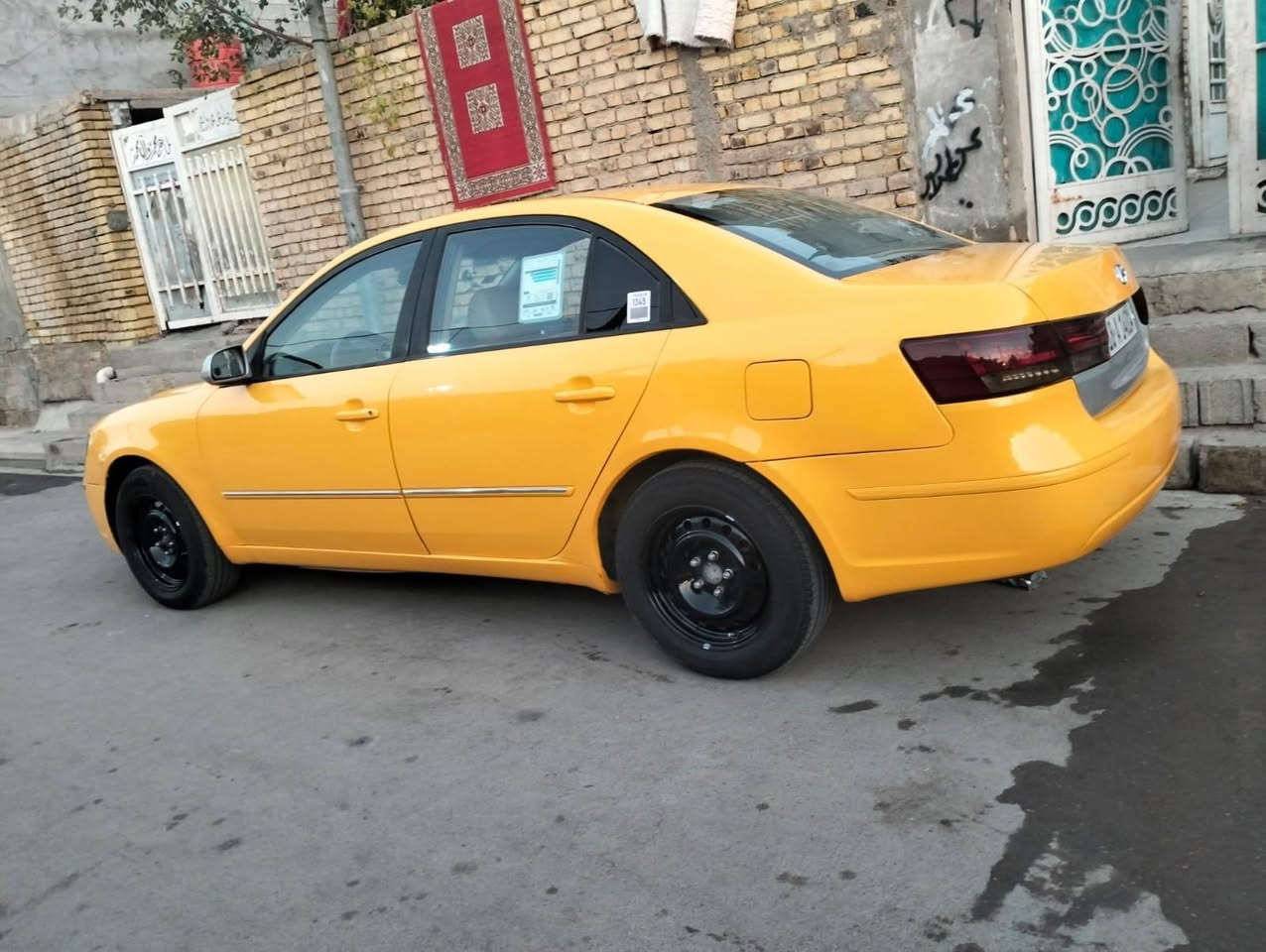 السلام عليكم سياره سوناتا موديل 2009 خليجي جاهزه من كلشي مكينه 2400 وكير وحداديه وتبريد كبل للشغل بيها جاملغ امامي وقبق جنطه مبدل فقط مكانها قضاء النعمانيه للاستفسار *********** رقم صاحب سياره اني مكلف بل نشر خاص مغلق السعر 110 وبيها مجال
