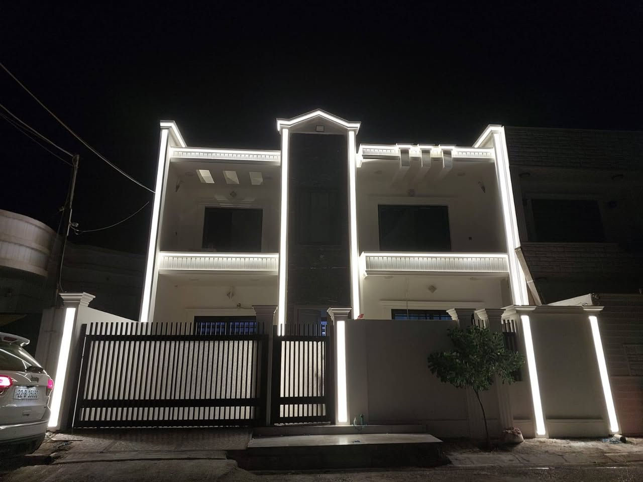 دار للبيع طابو ٢٠٠ متر طابقين بلقسط مطلوب على مصرف العقاري *********** عنوان شارع الحسابات ظهرل تمونيه بيت جديد
