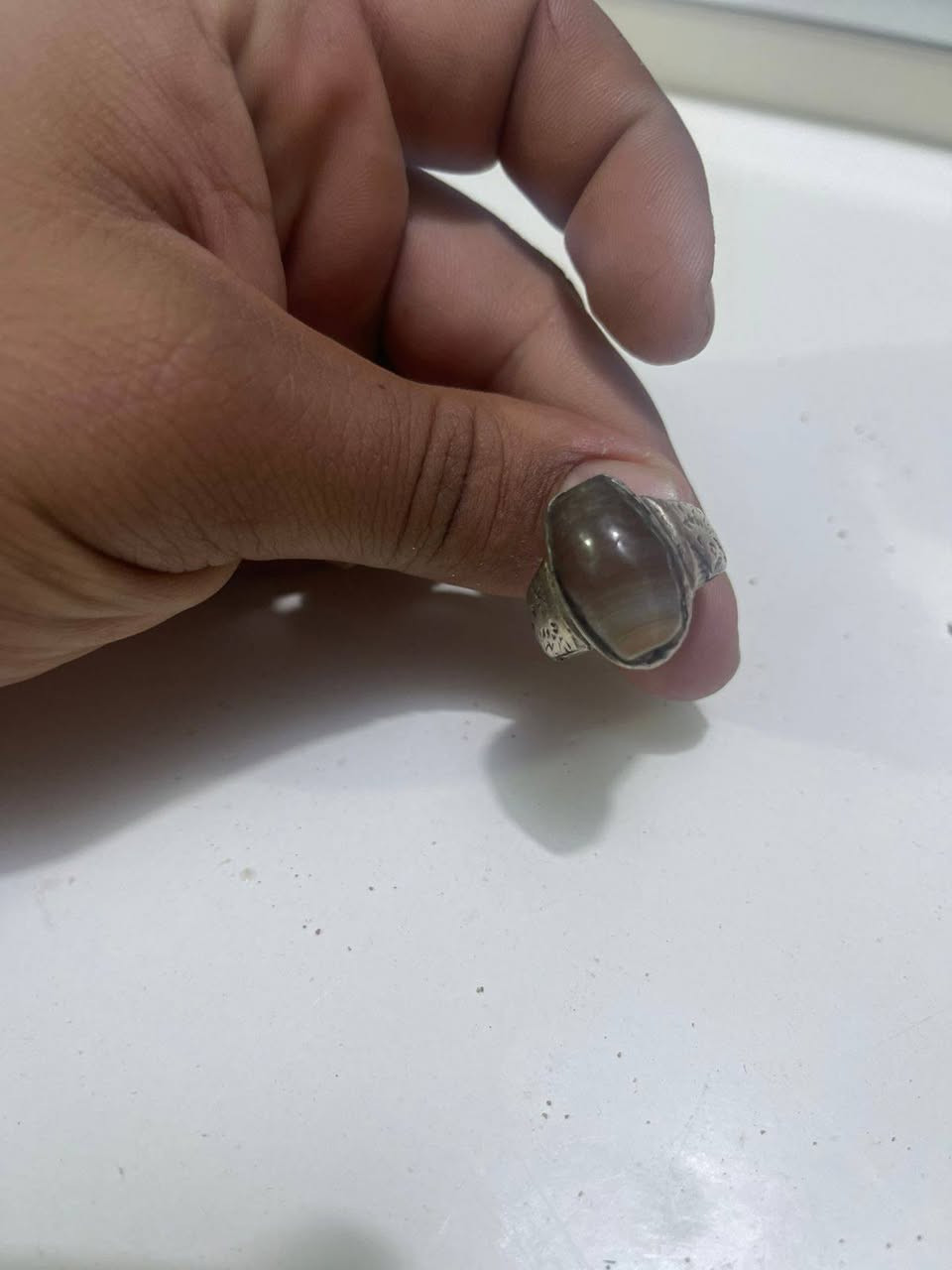 محبس قديم كلش جزع مثل ما وضح بل صوره سعره 150 وبيه مجال متواجد وتساب ***********
