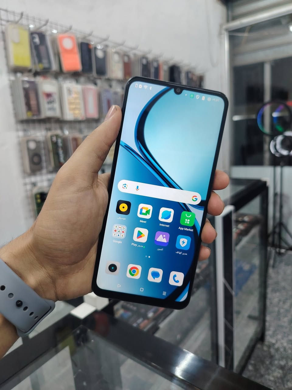 ريلمي نوت 60x ذاكره ٦٤ جهاز اخو جديد بس بي فطر بلشاشه كلش بسيط لاماثر بلمس ولاشي طبيعي السعر 75 قفل بدون عمله اخوان لاتجي تعامل شراي خابرني او راسلني *********** عنواني بغداد جسر ديالئ القديم مكتب المصطفى
