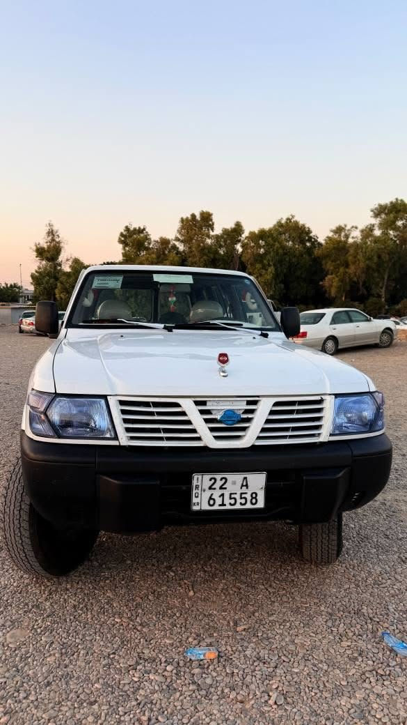 نيسان پاترول ۲۰۰۱ کویر (مرخوب)
تحويل اصل بشرت حاسبة
تنها نیو بونید بویاخی هيه هندي وردة ساردی هيه 
سیارکة هین مالة زور پاکو بی کیشةية سنوی تا ٢٠٣٠ تازیة بناو خومةوةیة
غاز و بةنزينة,
*********** طوز, صلاح الدين
