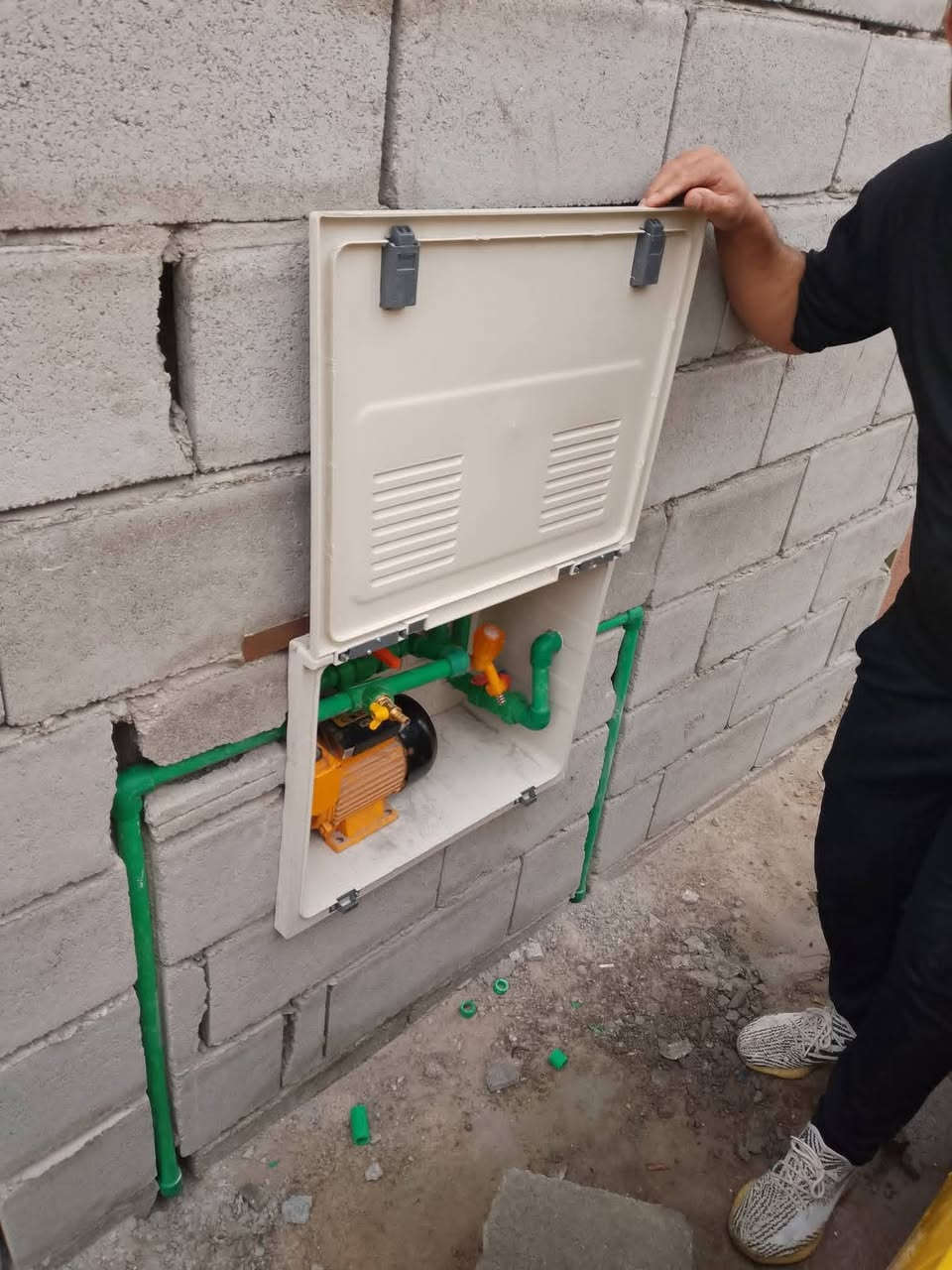 ***********.   السلام عليكم
جزء من عملي المتواضع أن شاء الله ينال اعحابكم. 
*********** ميسان الماجدية

💧تأسيس صحيات عام💧 PPR
💧تأسيس بيوت +شقق+مجمعات سكنية
💦تأسيس ماء 5 خطوط
💧تأسيس شبكة مياه ارضية للمواقع
💧تأسيس ماء نضام نزالات 
💧تٱسيس ماء نضام بوستر
💧تأسيس مجاري تعليك +طرح
💧تأسيس بانيو 
💧تأسيس نافورة حدائق 
💧تأسيس شلال جداري
💧تأسيس منضومة ارضة
💧تٱسيس تقطير سبالت تأسيسق كهرباء نضام نزلات
 
           داخل العمارة شلع ***********.    ميسان متفرغ
