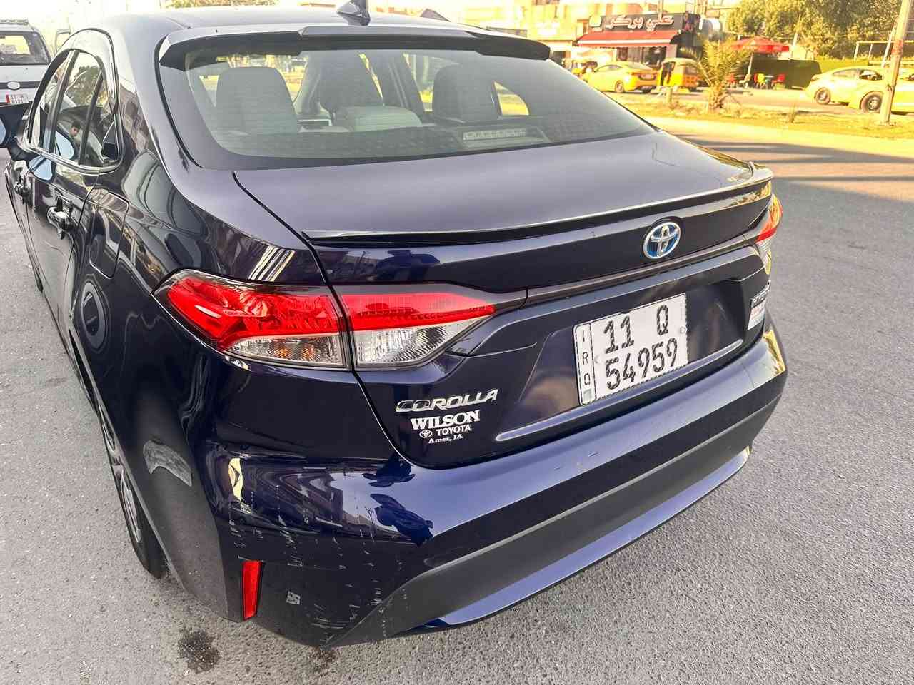 سلام عليكم
كورلا هايبرد موديل 2022 ياباني:  
وارد امريكي خادثه لايت وبنيد ولبنيد نفسه معمر 
بدون دواخل بدون ايرباك حادثه كلش حلو موجود بل صور 
محرك وكير مكفولات صدر جديد تخم تاير خط ابيض جديد 

لقماره بيه حالوب قليل

قبل ١٠ ايام شديته 
السياره مناقصه شي خير من الله 
(السعر ١٣٥ )
مكاني الدوره  ***********
