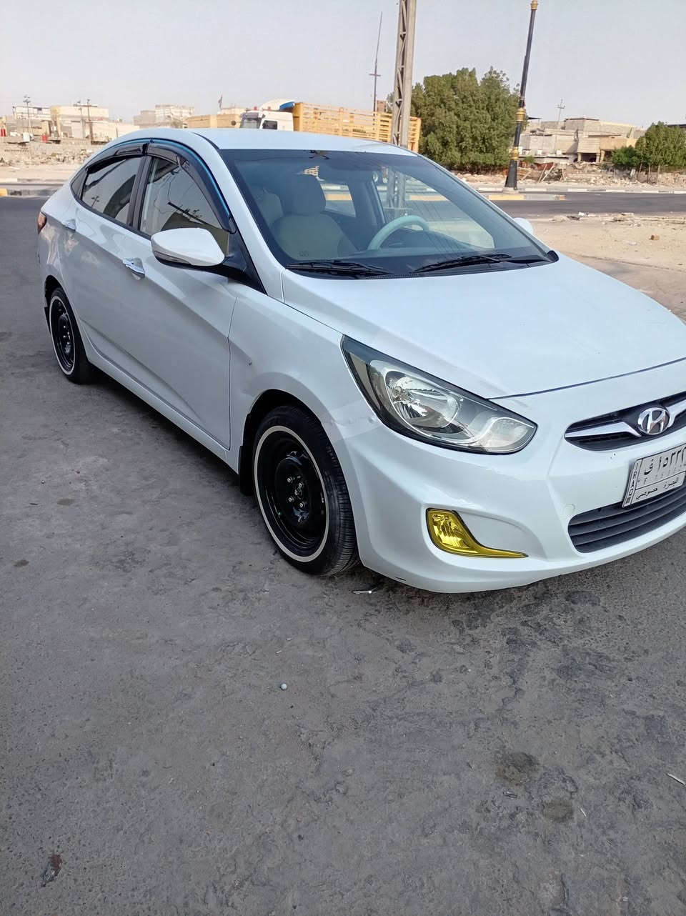 اكسنت مديل 2013 خليجيه السياره جاهزه من كلشي مكينه وكير كفاله 1600 دوش تبريد حداديه تخم. تاير كله جديد السعر 80 رقم بصره مكانه بصره رقم الهاتف ***********
