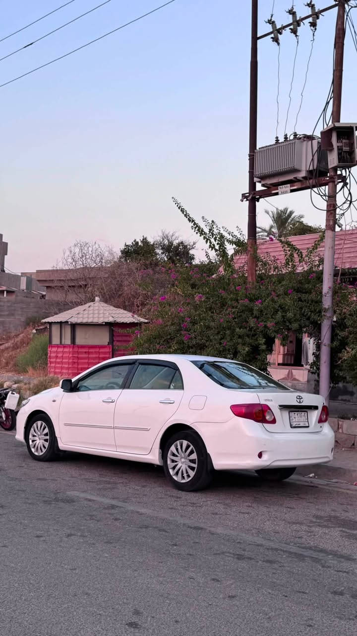 السلام عليكم للبيع تيوتا كورلا 2008 خليجي رقم بغداد مشروع وطني تحويل مباشر
السيارة خير من الله بدون مصرف وجاهزة 
محرك وگير وصدر وتخم تاير وتبريد وتدفئة شرط 
محرك 1800
تحكم مرأة 
صبغ السيارة اقل من الحزام ابيعك حزام والقمارة بيها تكشير والمعروف هذا كله يكشر تكشير فقط بدون صبغ بيها حادث بسيط بالجنطة 
سعـر السيارة 92 ورقة وبيها مجال بسيط 
مكان السيارة صلاح الدين الضلوعية 
ملاحظة السيارة اجمل من الصور 
للاتصال والاستفسار 
***********
***********

