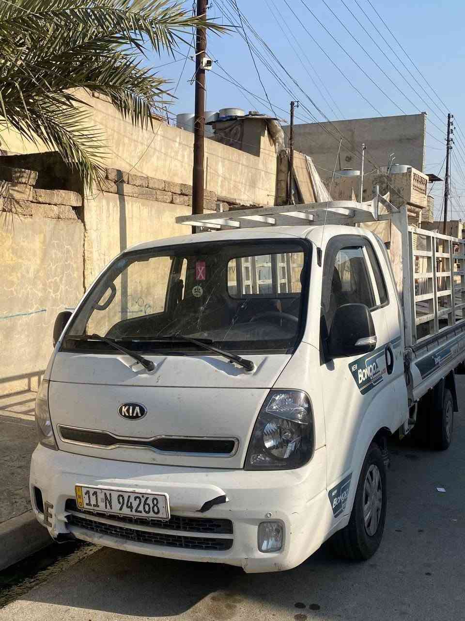 كيا حمل للبيع
موديل ٢٠٢٠
مكينه ٢٧٠٠
سياره كامله بدون نواقص
تخم تاير جديد
حداديه وطخم سليم
كير مكينه بشرط
تبريد ثلج 
سياره رقم بغداد تحويل ثاني يوم
تفاصيل اكثر والسعر اتصال على رقم
***********
