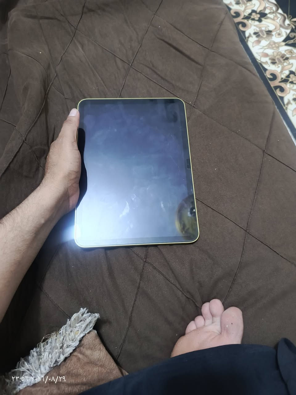 سلام عليكم. ايباد. 11 A16 البيع. مكاني بغداد . داخل ضمان.   لا مفتوح. لا ملعوب بي على الفحص  جديد كلش سعر. 460. شراي يراسل *********** متواجد وات ساب  بطاريته 96 داخل ضمان
