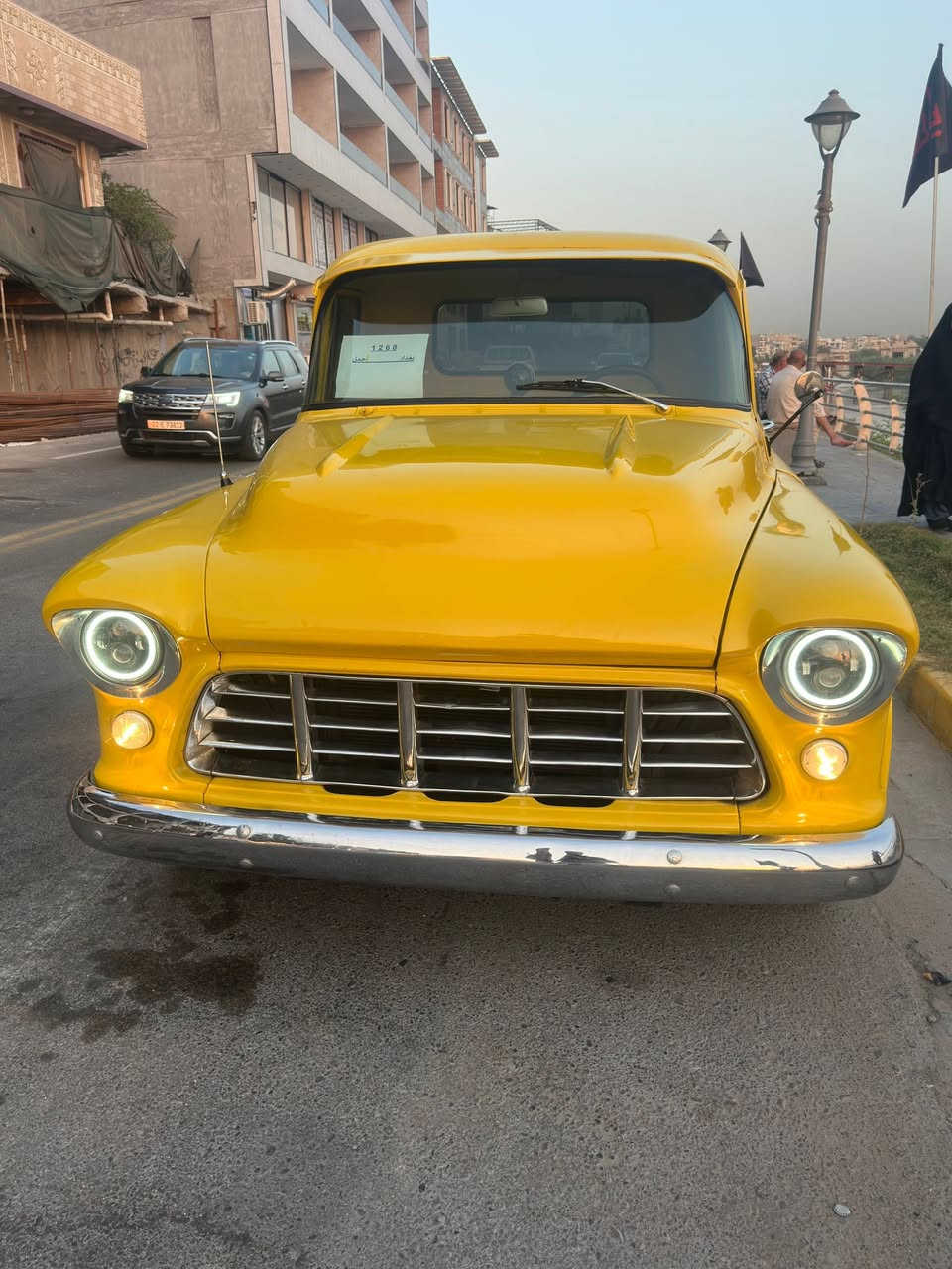 السلام عليكم 

شيفروليه 1955 بيك اب للبيع
محرك 5300  
كير 700
السياره كامله من كل شي
بأسمي التحويل ثاني يوم
للتواصل ***********
