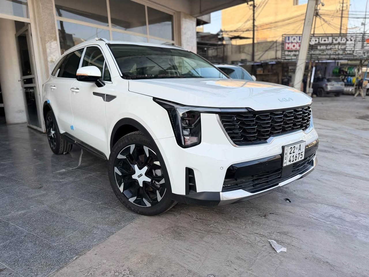 كيا سورنتو 2026
زيرو 
رقم شمالي تحويل ثاني يوم او وكالة 
ضمان شركة اكدال 5 سنوات او 100.000 km 
مكفوله من الصبغ والتبديل 
‎

‎ مكينه 3.5 \ V6
بصمه تشغيل 
تشغيل عن بعد 
كامره خلفيه 
داخل مخمل 
شاشه كبيره 
كير ماوس 
هندبريك كهرباء 
مقعد الامامي كهرباء  
‏‎حساس امامي 
حساس خلفي 
صندوق خلفي كهرباء 
بردات خلفيه 
‎3 قطع تبريد 
‎7 راكب 
‎تحكم ستيرن 
‎مريات كهرباء 
‎يدات نيكل 
‎شاحن موبايل 
‎بلوجكتر 
‎ويل كروم حجم 20 
درايف مود 
‎ مكانه بغداد الكراده 

***********
