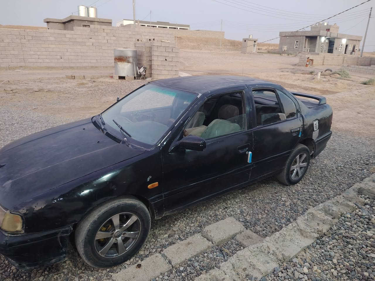 سياره للبيع او مراوس حسب القناعه نيسان برايمر موديل 92 كير ومحرك شرط محرك 16 كهربايات كله شغاله تواير انص عمر رقم فحص صلاح الدين شرط التحويل السعر 18 بيه مجال شي قليل ترهم مقدمه زينه ولباقي قصاط مكفل بل نشر هاذا رقم صاحبهئ ***********
