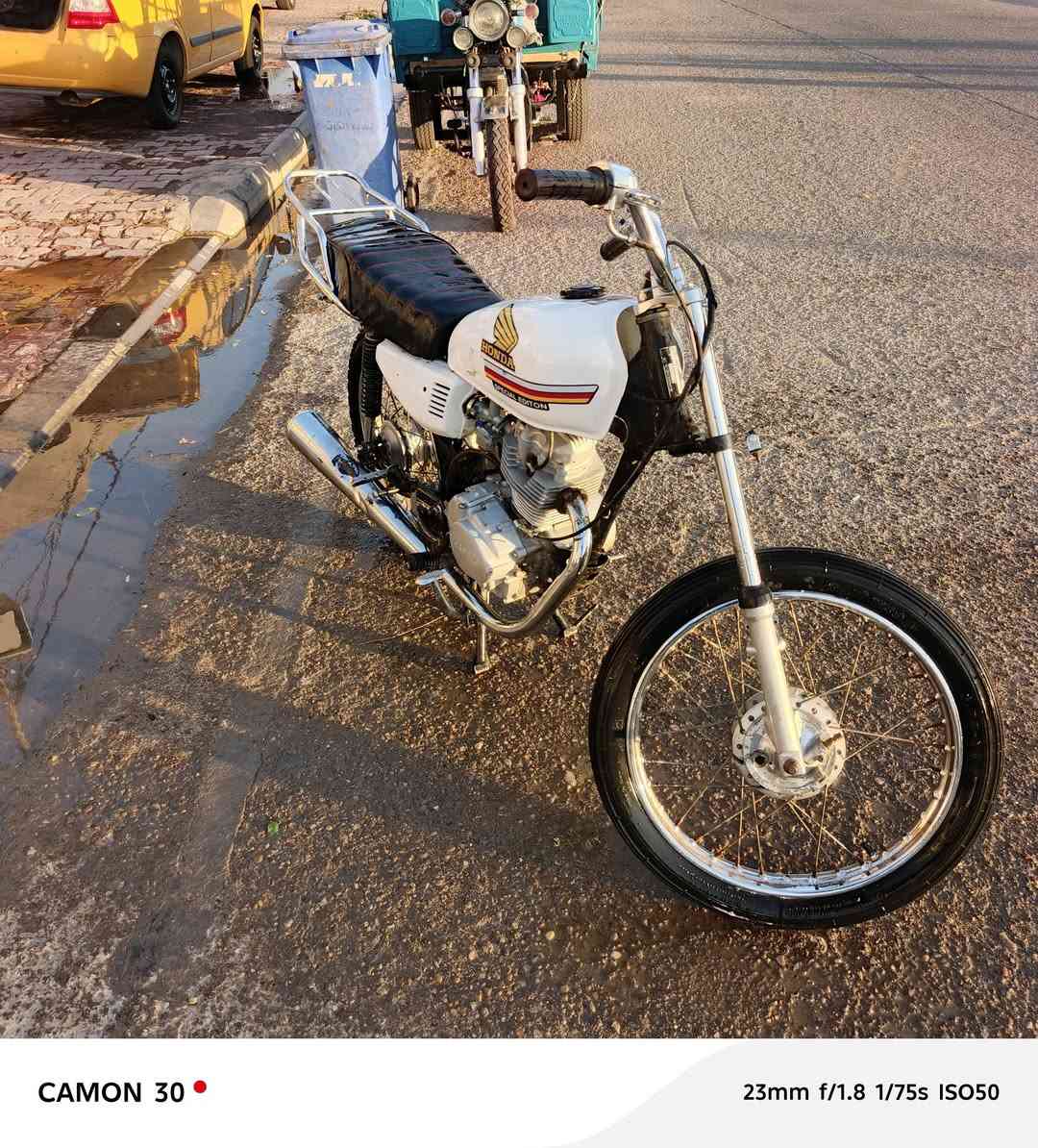 دراجه للبيع مديل 2017
اوراقه اصولي
السعر 375 وبيه مجال
مكان كوت داموك
رقم ***********
استفسار خاص

نص مكتوب في الصور:
- CAMON 30 23mm f/1.8 1/73s ISO50
- CAMON 30
- 23mm f/1.8 1/142s ISO50
- CAMON 30 │ 23mm f/1.8 1/96s ISO50
- CAMON 30 23mm f/1.8 1/75s ISO50