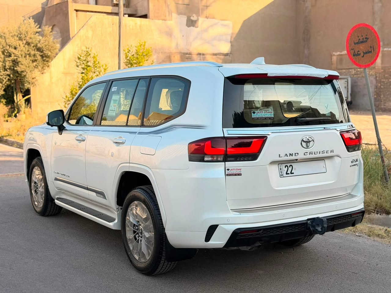 ‎ لاندكروز 2025 GXR .LIMITED
ســاز ضمان 
‎ شاشات تطبيق   3 
‎مري شفط كهرباء
‎شاحن لاسلكي   
‎8 ايرباك  
‎ثلاجة 
تدفئة تبريد قطعتين 
‎حساس امامي و خلفي 
‎     مرقم اربيل بسمي  
‎اضاءة داخليه محيطية متغيره الألوان 
كامرات 
‎عداد ديجتال 
‎ضمان 3 سنوات او 100 الف كم 
العداد12 الاف
السعر عند الاتصال
‎ العنوان بغداد 
‎ للاستفسار الاتصال
‭***********‬

