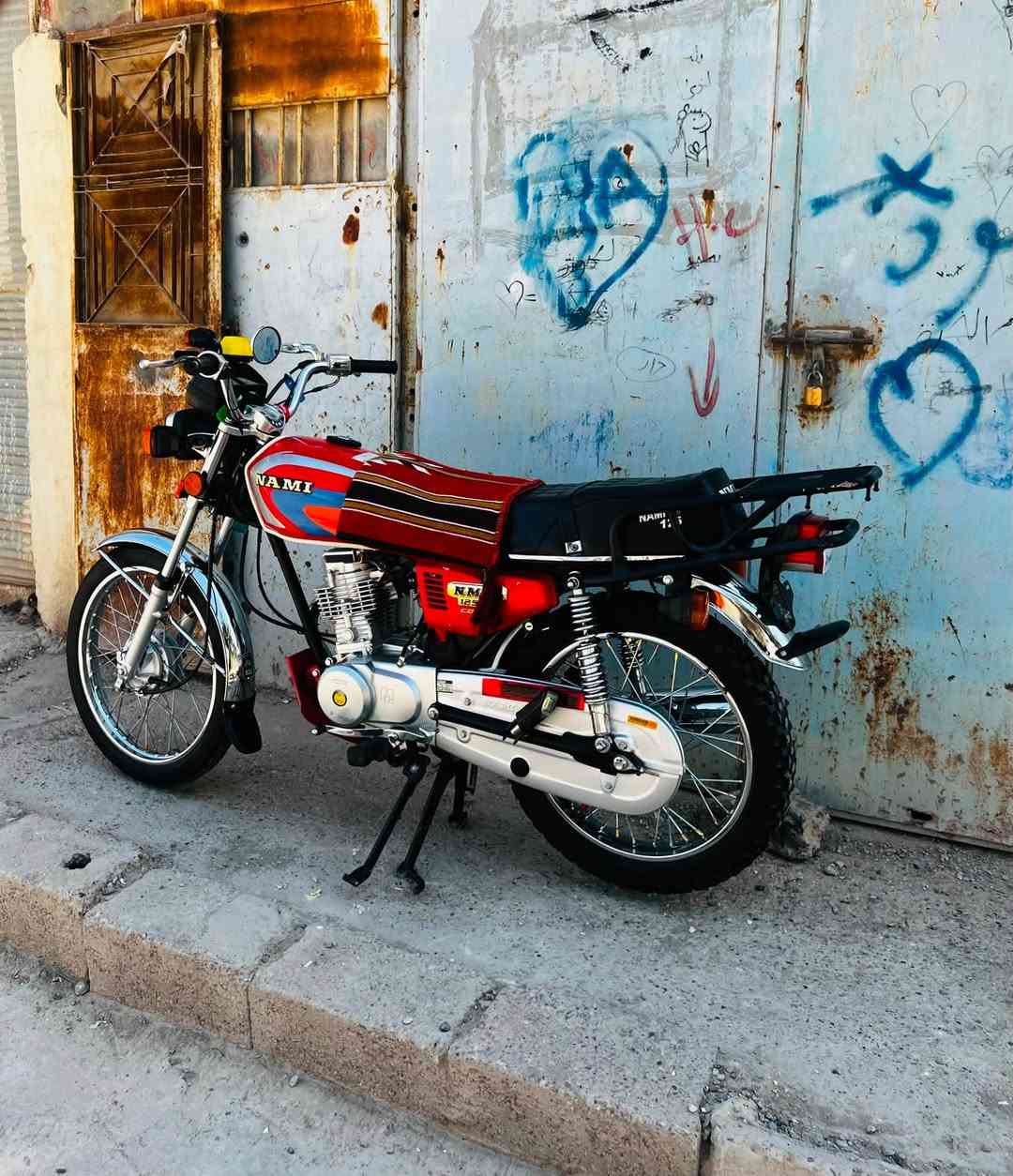 سلام عليكم نامه شلامجه 2023بلادً مال جنايً💁🏻 دراجه شلعه ومعدل والنضافه بالصوره كدامك وكيل الدراجه نوارً سعرًالدراجهً 1250وبيهً  مجال والشرايًً بيه خيرً ويتدلل ❤️وذا ما تعرف بسعر  الدراجه لاتكسر بسعره   رقمي ‭***********‬ بيه واتساب 💕
