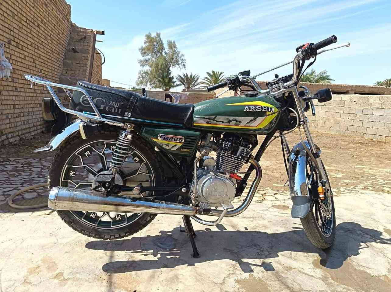 ARSHIA CG200 • دراجة • اوراق اصولي