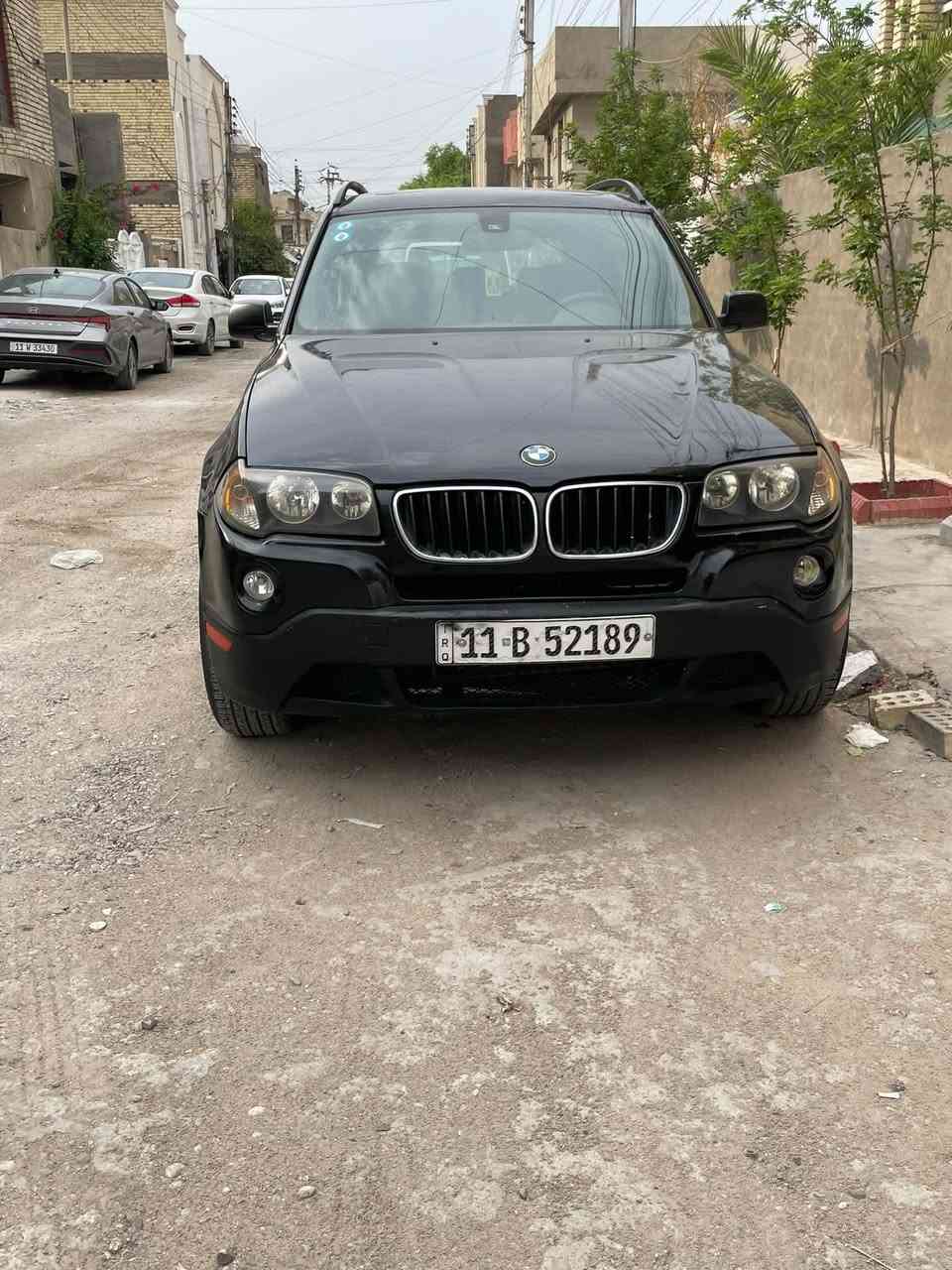 السلام عليكم 
X3
للبيع موديل 2009
محرك n52
فول مواصفات واحد على واحد 
تبريد  
حداديه 100/100
رقم بغداد بسمي  
بدون اي ضرر 
فقط صبغ للجمالية اثر جراد وصبغ جديد 
نضافه السياره 100/100 
كشنات كهرباء تدفئه تبريد 

مكان السياره بغداد حي الاعلام 
السعر 85 
***********
