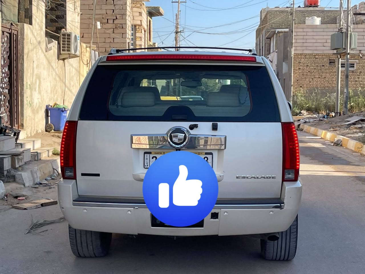 كاديلاك اسكاليد فول مواصفات الخير
كفاله من الكص 
تبريد ثلج 
بيه أرقام شمالي جديد فقط
مكينه 5300
بتره مو طويل 
مكاني ناصريه مركز 
السعر 44
رقمي ***********
