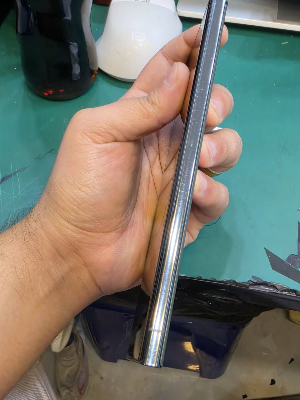 تفصيخ S23 ultra لون زيتوني دبل سيم كارت
شاشة اصلية AMOLED مع الفريم والظهر وباب دبل سيم كارت والباكيت (300 الف)
بطارية 50 الف
سماعات 50 الف
قلم 50 الف
كاميرات 80 الف
بورد شحن 40 الف
باب دبل سيم كارت 10 الف
 بغداد - الاعظمية

***********
