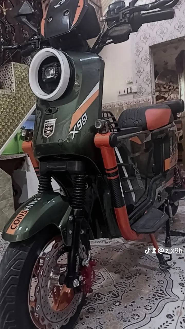 دراجة شحن x900 مكفوله لون زيتوني بعده جديدة ستخدام قليل كامل ملحقات 550 بيه مجال البصرة شط العرب ***********
