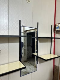 رفوف • ديكور حلاقه • بابل الدبلة