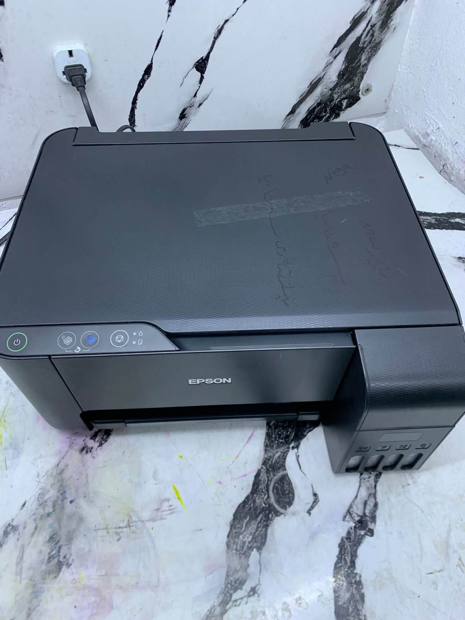 طابعه ابسون L3110
منضومه حبر خارجيه
ملون وعادي 
السعر 110 توصيل موجود
***********
