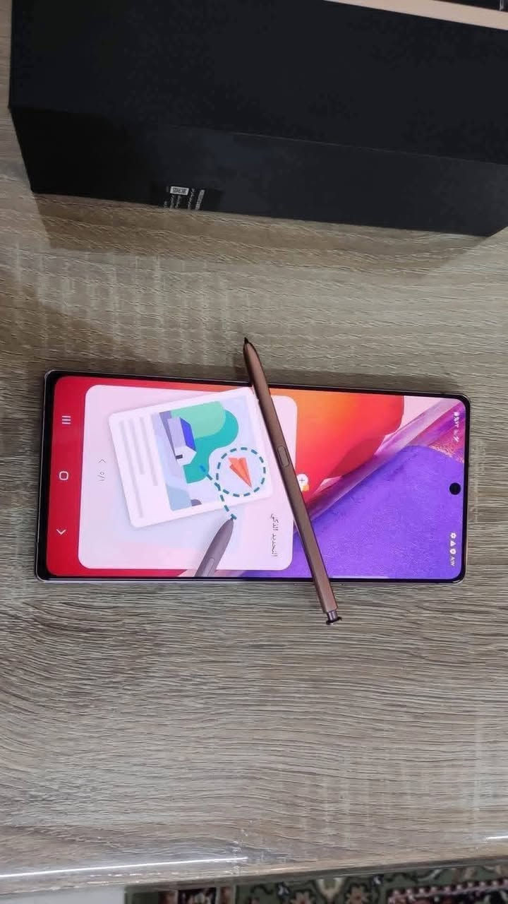 Galaxy Note20 5G
سامسونك نوت20 جهاز نضيف جديد مامفتوح ضمان دبل خط
ذاكره ٢٥٦رام ١٢ غراضه كامله سعر ٢٢٥
***********
