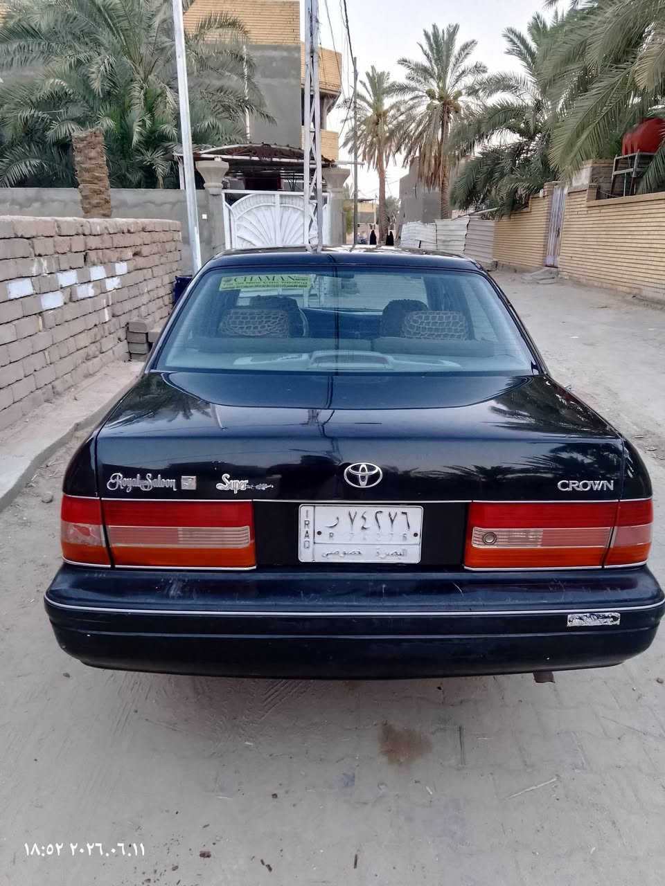 رأس الثور فول مواصفات 5دكم
موديل 98سنوية مجُددة 2029
محرك وگير ڤيڤيتي 3000
السيارة بأسمي تحويل ثاني يوم 
مكفولة من القص والنقل والضربة والصبغ السعر 75
التبريد شغال ثلج 
العنوان البصرة قضاء عز الدين سليم (الهوير)
رقم الهاتف ***********
