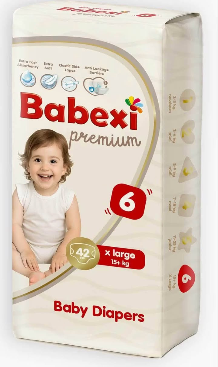 🔥🔥 عرض خاص من تجهيزات السيف 🔥🔥

🎉 حفاضات Babexi Premium بسعر 9,000 دينار فقط! 🎉

✅ امتصاص سريع وعالٍ
✅ حماية من التسرب
✅ نعومة وراحة لبشرة الطفل 👶
✅ متوفرة بالمقاسات من 1 إلى 6

📍 تجهيزات السيف – المحاويل / حي الجمهوري
📍 مجاور عيادة د. محمد جاسم الطائي

📞 للطلبات والاستفسار: ***********

🔥 السعر 9 آلاف فقط… لا يفوتكم العرض! �
