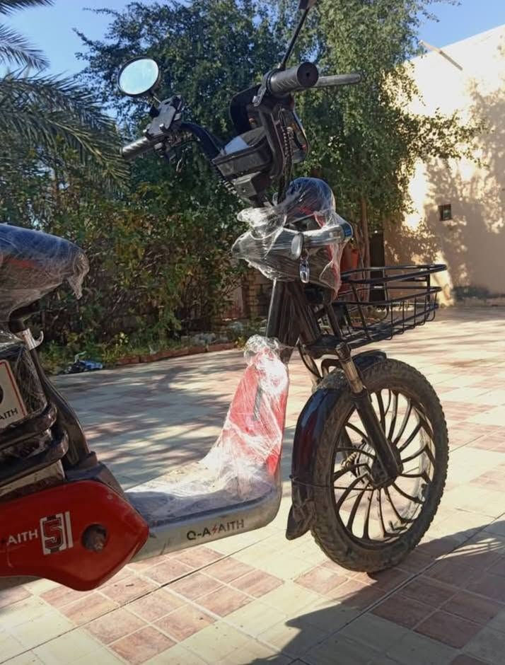 دراجة شحن • سرعة ٦٠ • مدى ٣٠كم