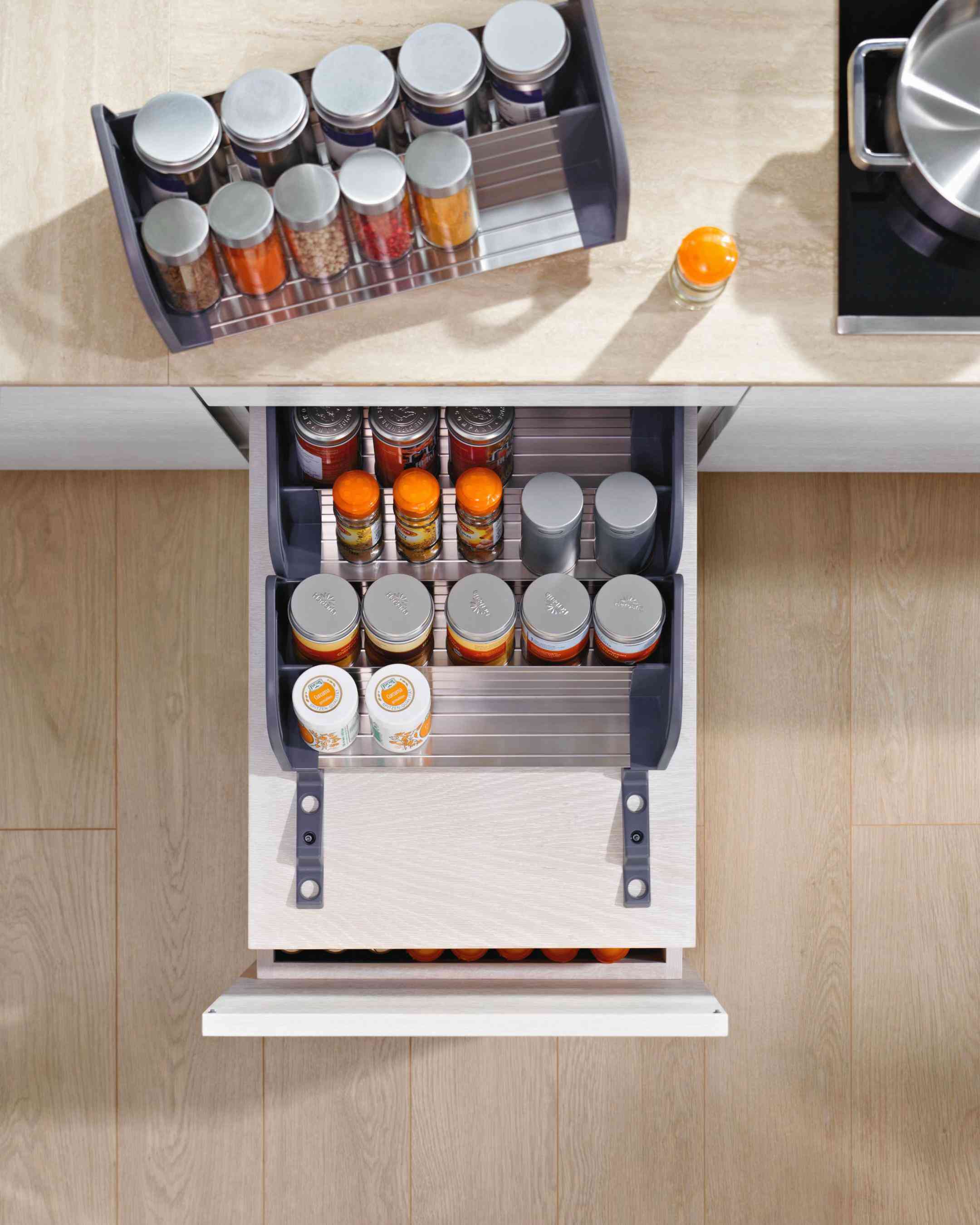 ‏✨ORGA-LINE SPICE HOLDER✨ افتح الدرج— وخلي كل نكهة تحچي عن نفسها مع حامل البهارات من Orga-line BLUM🧡.. ‏‎•مصنوع من الفولاذ المقاوم للصدأ والبلاستيك• لأحجام مختلفة من علب التوابل•لعرض درج 30سم•  عرض حامل البهارات 21.2سم• ‏‎صنع في النمسا 🇦🇹  ✨ ORGA-LINE SPICE HOLDER✨ Open the drawer—and let every flavor speak for itself with ORGA-LINE  spice holder by Blum🧡.. •For different sizes of spice jars• For cupboard width 30cm• Width spice holder  21.2cm • Made from plastic and stainless steel• Made in Austria 🇦🇹  ‏‎‏‎‏‎🔵الوكيل الحصري لشركة BLUM في العراق ‏‎‏‎‏‎ضمان مدى الحياة💯 ‏‎‏‎‏‎شركة قمة التالين للتجارة العامة ‏‎‏‎‏‎‏‎📍العنوان: بغداد - كرادة خارج - ساحة عبدالقادر  الجزائري 📲*********** ‏‎‏‎‏‎‏‎لمعرفة الاسعار والتفاصيل  يرجى  مراسلتنا  WhatsApp على ***********  ‏‎‏‎‏‎‏https://linktr.ee/taleeniq ‏‎‏‎‏‎‏‎نسعى دائما لخدمتكم! 💙 !We always strive to serve you you! ‏#BLUM #BlumIQ  #BlumIraq #BlumBaghdad  #Blumaustria  explore OrgaLineSpiceHolder
