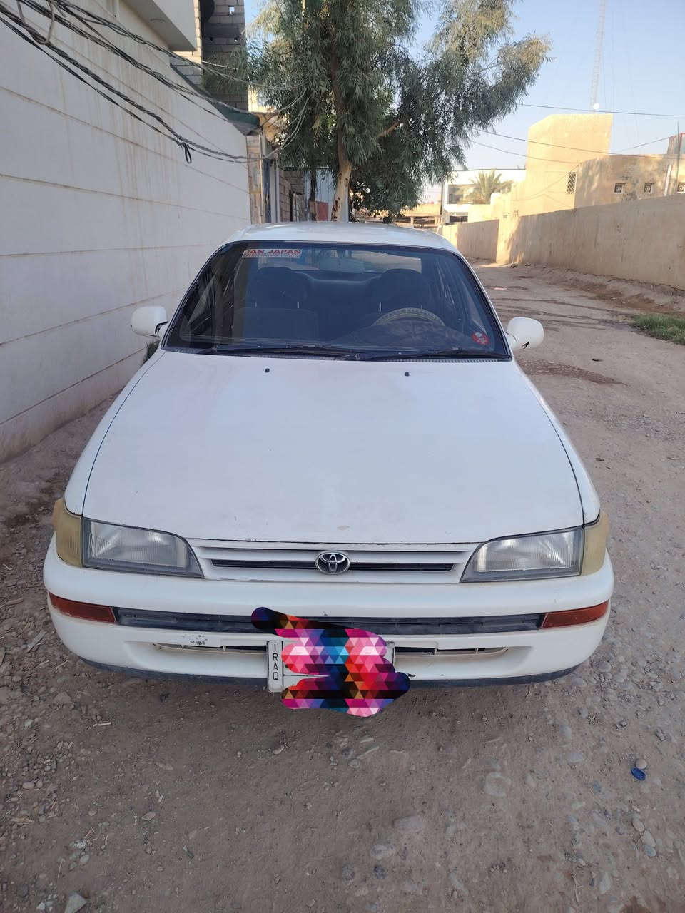 كورلا محور بغداد بسمي ٩٥ مكينة١٨٠٠ حاوية كير دنفش مكفولات تبريدشغال بيهة طخةخفيفةجاملغ الامامي عكس ااسايق وراجع باردوهلال مصلح والباقي سليم ان شاء الله تايرات تخم جديد حتى السبير جديدمشط نظيف متصرف عليهة كلشي سعرهة ٥٥ وبيهة مجال مكاني ديالى شهربان رقمي موجود اول
