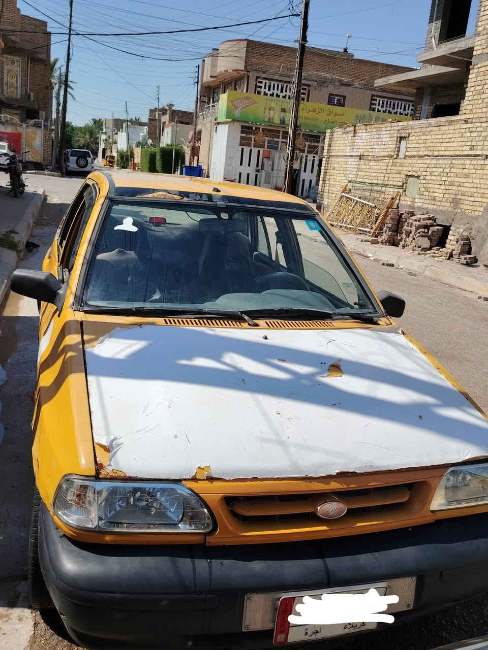 سايبا للبيع موديل 11 السنويه بـ أسمي سنويتها ساقطه وعليها غرامات ٣٠٠ الف السياره مشروع وطني رقمها كربلاء سعرها 13 ورقه وبيها مجال بسيط مكاني الكوت ***********
