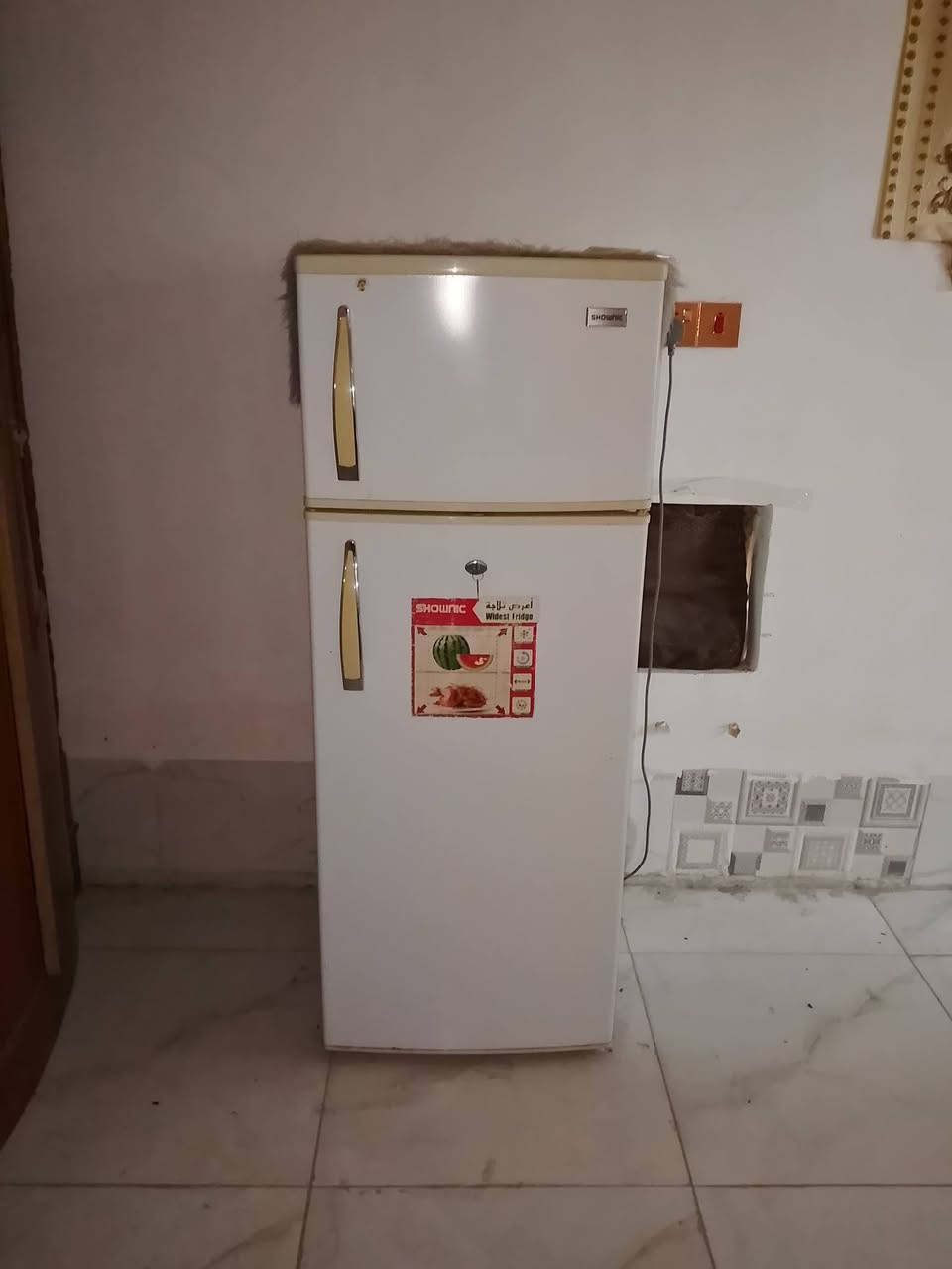 ثلاجه مستعمله قليل لبيع كربلاء الشبانات‏‪***********‬‏
