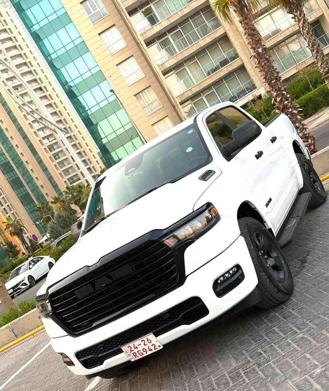 سلام عليكم 
رام للبيع 2025 وارد امريكي
السعر 295 وبيها مجال
دخول جديد هزة وفحص كامل فقط تترقم اربيل
محرك 3600 V6 اي تورك 
ماشية 14 الف
فور ويل دبل اكسل
حساسات امامي خلفي
رادارات امامي وجانبي
باب طويل بدي قصير المرغوب 
لايتات زنون وبلوجكتور زنون 
صور الحادث مرفقة بالمنشور 
مكان سيارة صلاح الدين تكريت
***********
