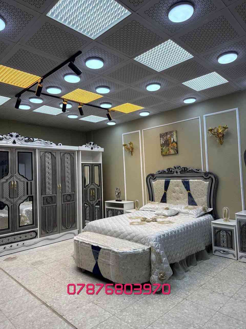 ✨ غرف نوم – نجارة عراقية بإتقان وجودة عالية ✨

📞 ***********
💬 للطلب والحجز عبر واتساب:
http://wa.me/+9647876803970

🔹 نجارة عراقية متقنة بتفاصيل دقيقة وتشطيبات راقية.
🔹 أكثر من 50 موديل متنوع لتناسب مختلف الأذواق.
🔹 توصيل إلى بغداد وجميع المحافظات بأجور مناسبة.
🔹 سرعة في الإنجاز، مع خدمة مميزة والتوصيل لحد باب البيت.

🛏️ مكونات الغرفة:

✔️ كنتور قياس 320 — داخل 3 ملم، الوجه 5 ملم
✔️ ميز مرآة
✔️ ميز بلازما
✔️ زاوية كنتورية قياس 80
✔️ سرير قياس 160 × 200
✔️ تاج الجرباية
✔️ ناصي الجرباية
✔️ قواعد الجرباية كلها بلوك
✔️ كومدين عدد 2 — قياس 50 للواحد

⭐ الإضافات المتوفرة:

▪️ شازلون مقعد — 50 ألف دينار
▪️ شازلون مخزن — 75 ألف دينار
▪️ دواشك طبية درجة أولى مع ضمان استبدال لمدة 5 سنوات
💰 السعر: 150 ألف دينار

💰 أسعار غرف النوم تبدأ من:
1,000,000 إلى 1,250,000 دينار فقط

🎨 أعمال صبغ بأجود الخامات، وبأسعار متنوعة تناسب مختلف الميزانيات.

🚚 اختار الموديل اللي يعجبك، وإحنا نوصل طلبك لحد باب البيت بأسرع وقت.

📩 للحجز والاستفسار:
أرسل لنا صورة الموديل المطلوب عبر واتساب، وسنكون بخدمتكم بكل سرور.

📞 ***********
💬 واتساب: http://wa.me/+9647876803970

نص مكتوب في الصور:
- ***********