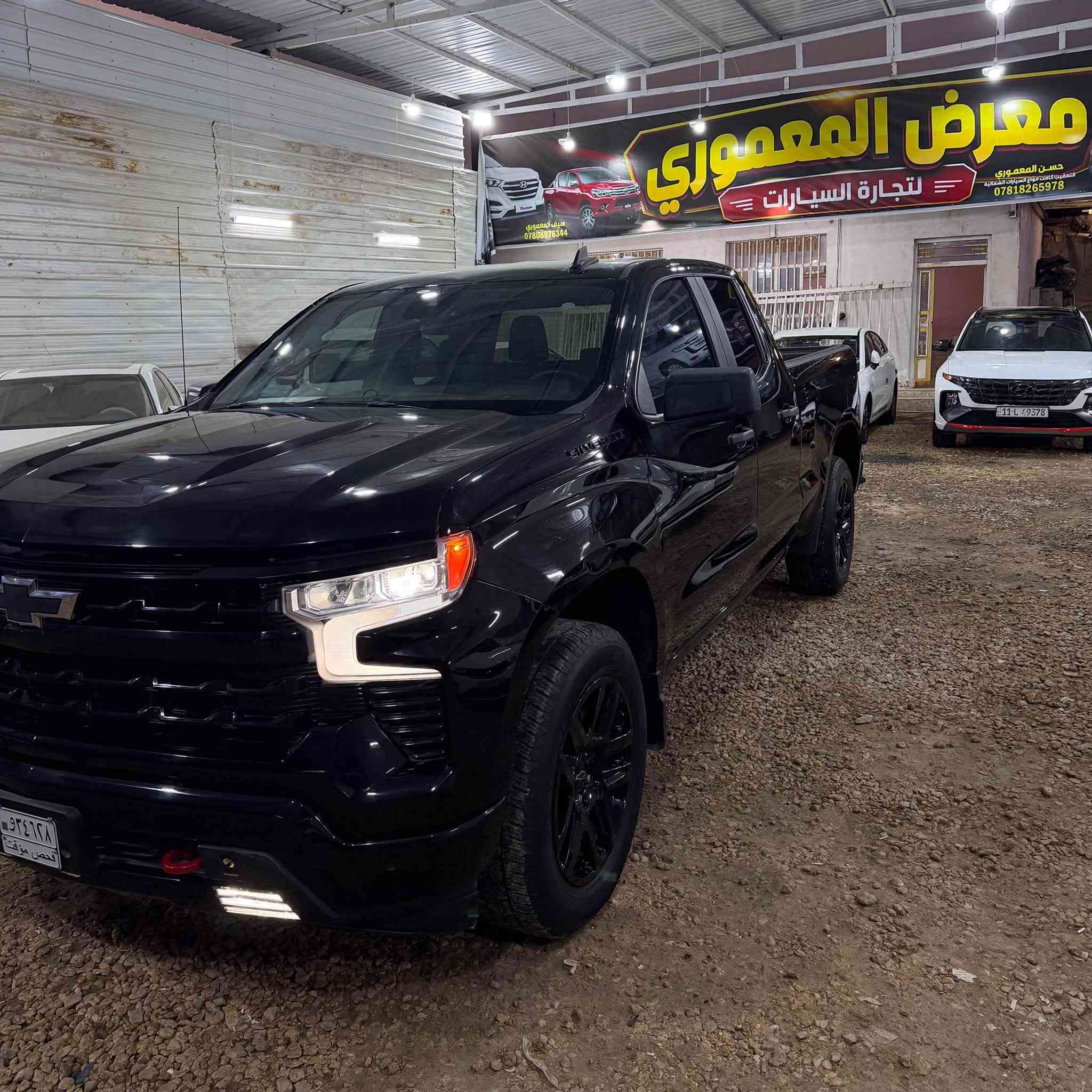 ⁨ ⁨ ⁨ ⁨ ⁨ CHEVROLET ( SILVERADO ) : النوع

المحرك : V4 - 4x2 - سنكل تيربو - 2700

الموديل : 2024 

اللون الخارجي : اسود 

اللون الداخلي : اسود 

الحالة : ( نصف جاملغ امامي جهة الأيمن + نصف بونيد جهة الأيمن) 

الوارد : أمريكي 

الگير : أوتوماتيك 

نوع الوقود : بنزين 

الممشى : 50,000

———————-( المواصفات )——————-

- بصمه

- گير تعليك 

- سايد بريك كهربائي

- باب الصندوق كهربائي

- مقاعد كهربائي

- مقاعد مخمل

- كاميرا خلفية

- تبريد خلفي

- رادار امامي

- تحديد مسار

- بدي طويل ، باب خلفي قصير

———————( للأستفسار )———————

السعر : 250$ بدون رقم 

الموقع : ( الديوانية ) 📍

للتواصل واتس اب أو اتصال : ( *********** ) 📞⁩⁩⁩⁩⁩
