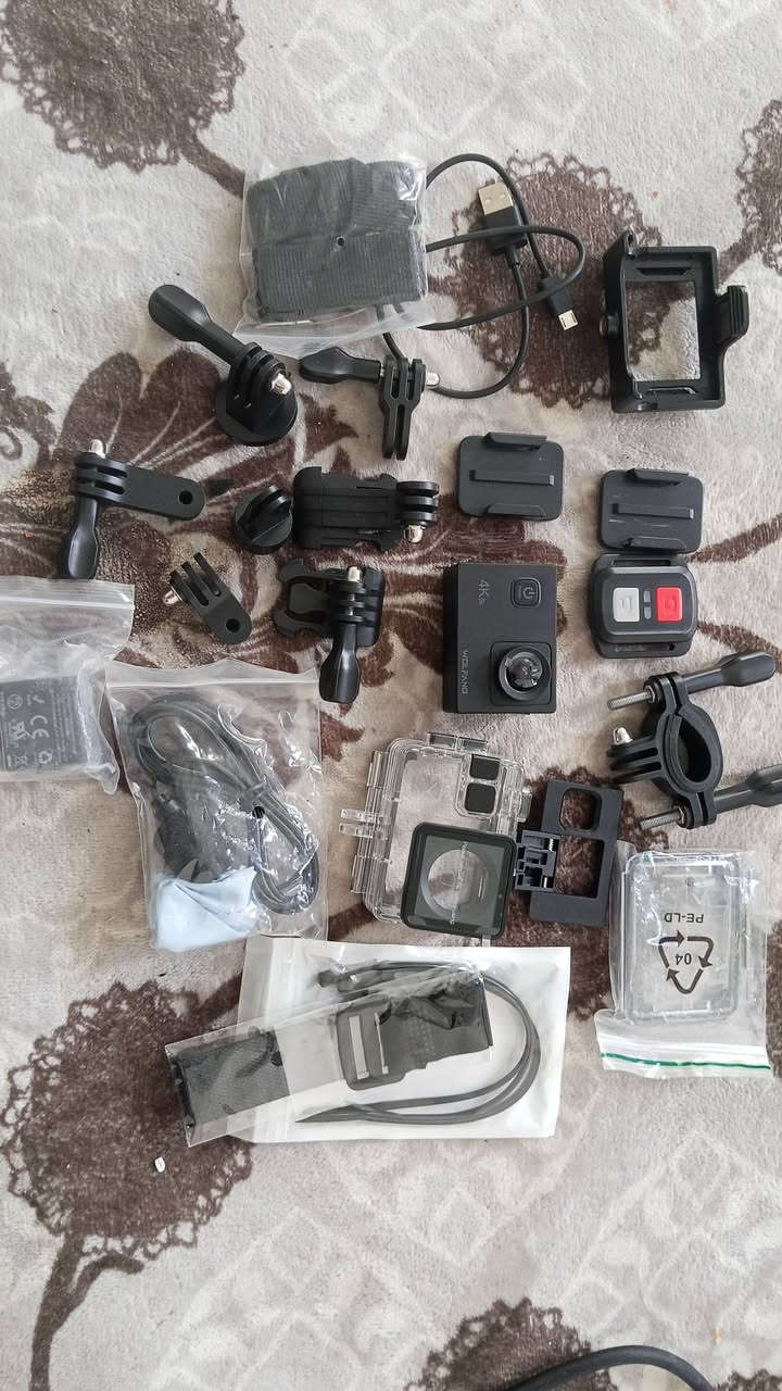 اكشن كاميرا للبيع سعرها 40الف بيه مجال متوازي على بيعته الكاميرا دقته 4k ممشتغله بعده جديده بجيس 
شراي خابرني أو راسلني واتساب 
 ***********
***********
