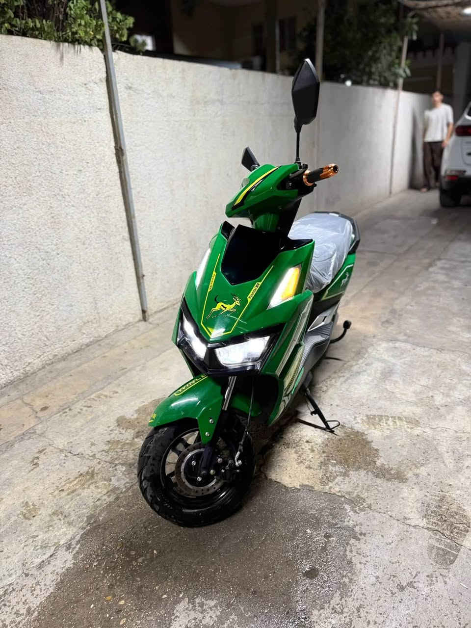 للبيع دراجه سكنس شحن
المواصفات              

السعر 700 و بيها مجال 

1تشغيل عن بعد 

2نضلم p باركنك   

3بصمه2 سويجين 2 

4 ارRالرجوع الى الخلف  

5اكلوب زنون عالي ناصي 

6بطاريات جديده اكبار 

الرقم ***********
