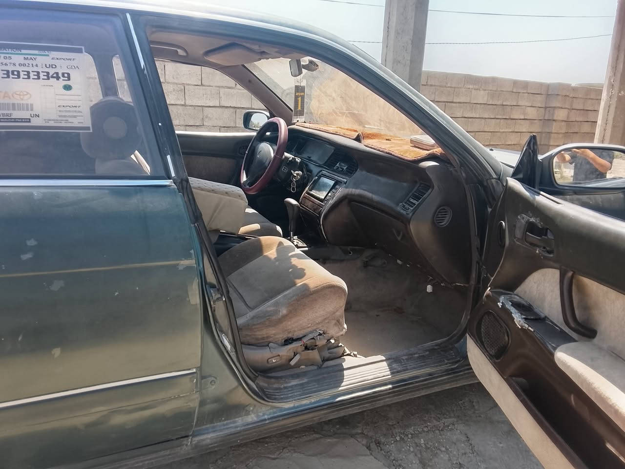 السلام عليكم بطه موديل 1992متصل سنويه صاقطه الهزه ماصاقطه كير محرك شرط مكفوله من الكص ونقل جثه
السياره حلوه كاعده السياره بسمي تحويل ثاني يوم 
تخم تاير جديد السياره ماناقصه شي مكان السياره
صلاح الدين ناحيه المعتصم الطريشه
رقم الهاتف***********
