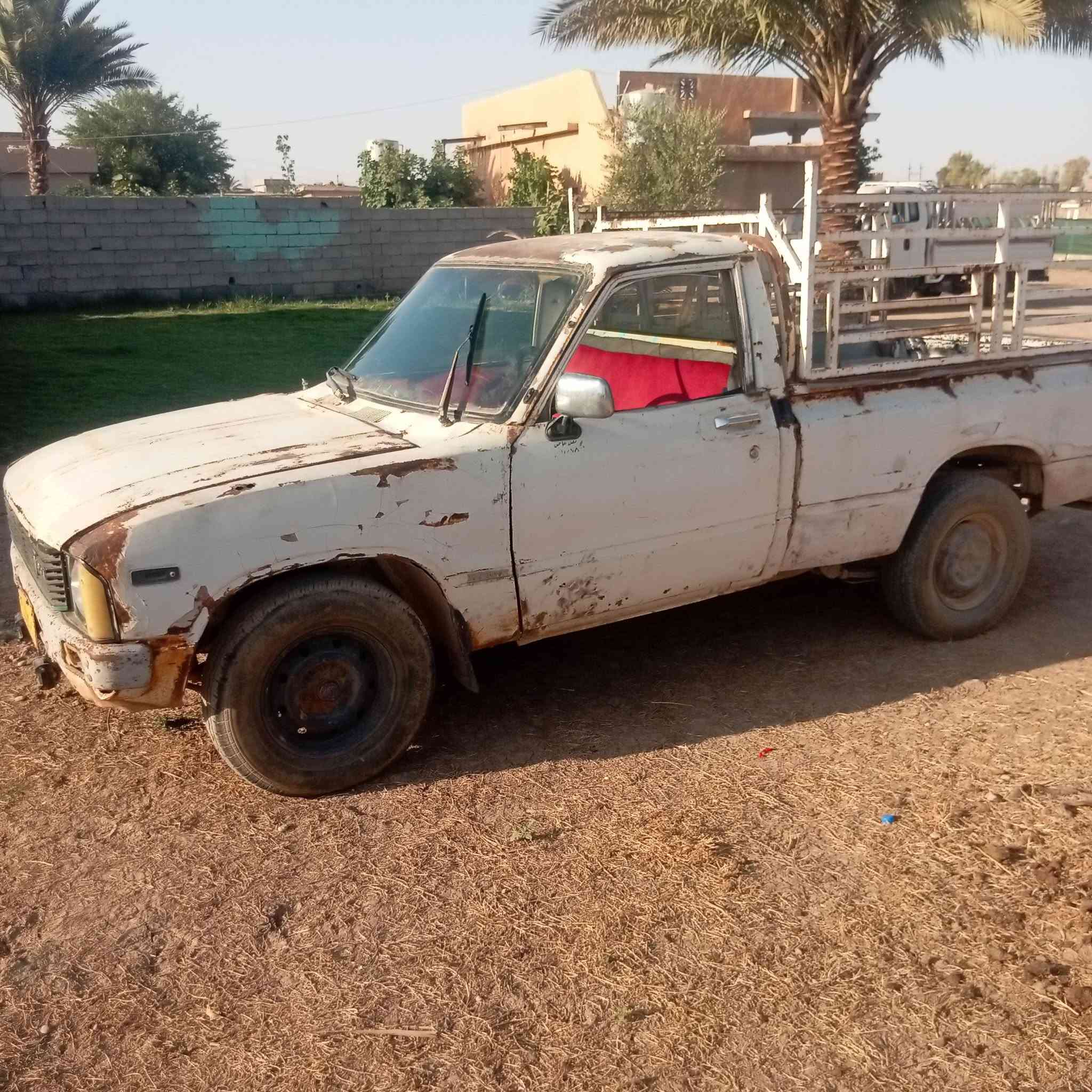 السلام عليكم.
بيك اب موديل 81 بريك امامي دسك محرك گير جيد وگشر شوف العين السعر 15 وبيه مجال للشراي *********** كركوك قضاء الحويجة وتحياتي
