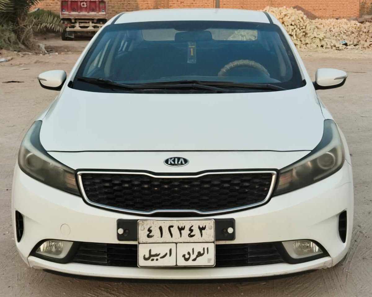 سيراتو موديل 2017مكفولة من صبغ وتبديل مكينة 1600 رقم اربيل جاهزة تبريد جاهزة سيارة ***********
