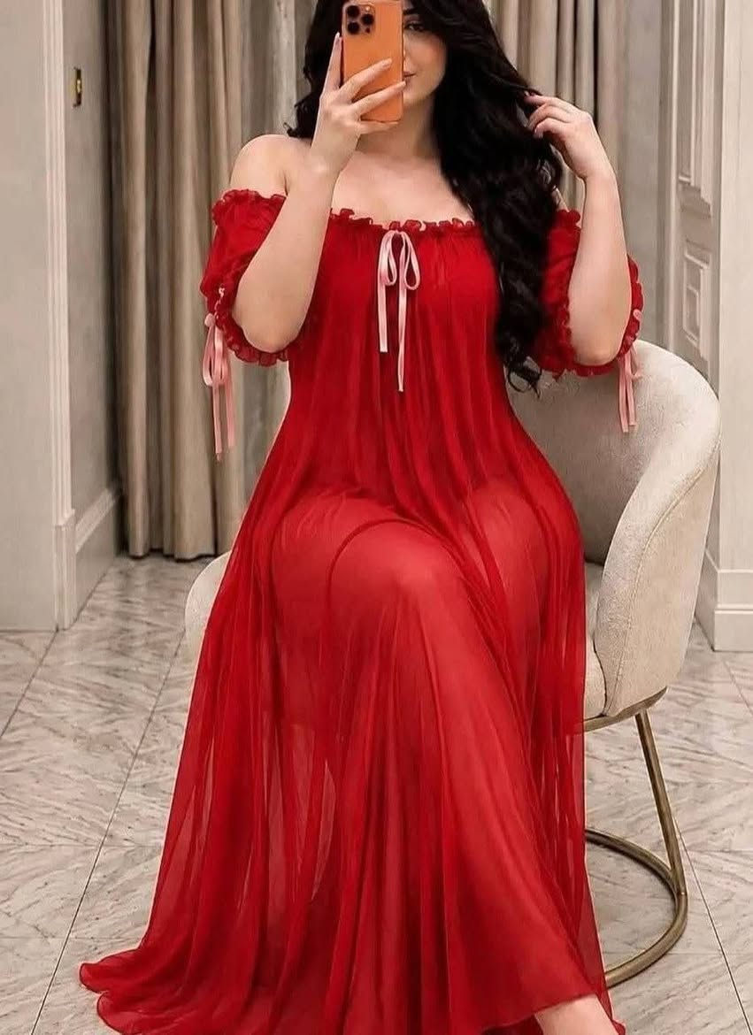 وصل ترند الموسم للمتزوجات 🤤🔥
دشداشة نوم شيفون مطاط نسائية، تجنن باللبس وتخليچ بكامل أنوثتچ 😍❤️
تخبلين أبو جويسم بيها 😍🔥 دشداشة تخليچ غير شكل وتزيدچ دلع وأنوثة 🤭❤️
خامة ولا أروع ✨
فري سايز ومريحة باللبس 💕ناعمة، جذابة، وتخبل عليچ 
إذا تحبين الدلال والستايل الناعم، هاي الدشداشة إلچ 😉❤️
🚘 يوجد خدمة توصيل لجميع محافظات العراق ٤ الاف 🚘

نص مكتوب في الصور:
- L-1