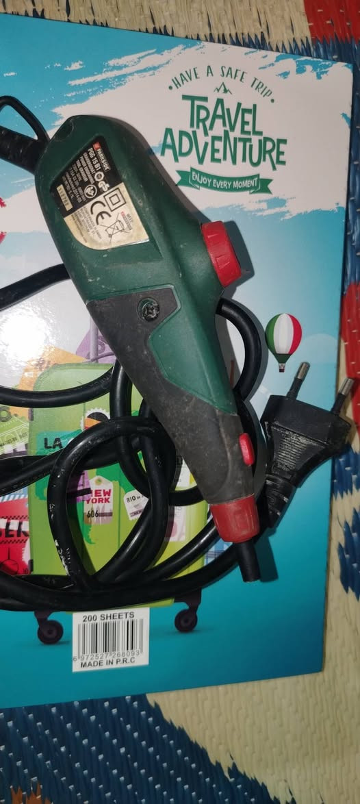 جهاز ينقش على الحديد و الخشب والمعادن والكزاز و الحجر
الفولتية: 230V / 50Hz.
التشغيل متقطع 
بيه تحكم بعمق النقش 

السعر 45 ألف 

ماعندي توصيل

*********** بي وأتساب

