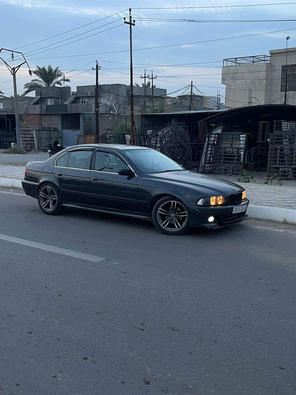 E39 528i • كت M كامل • حادث خلفي