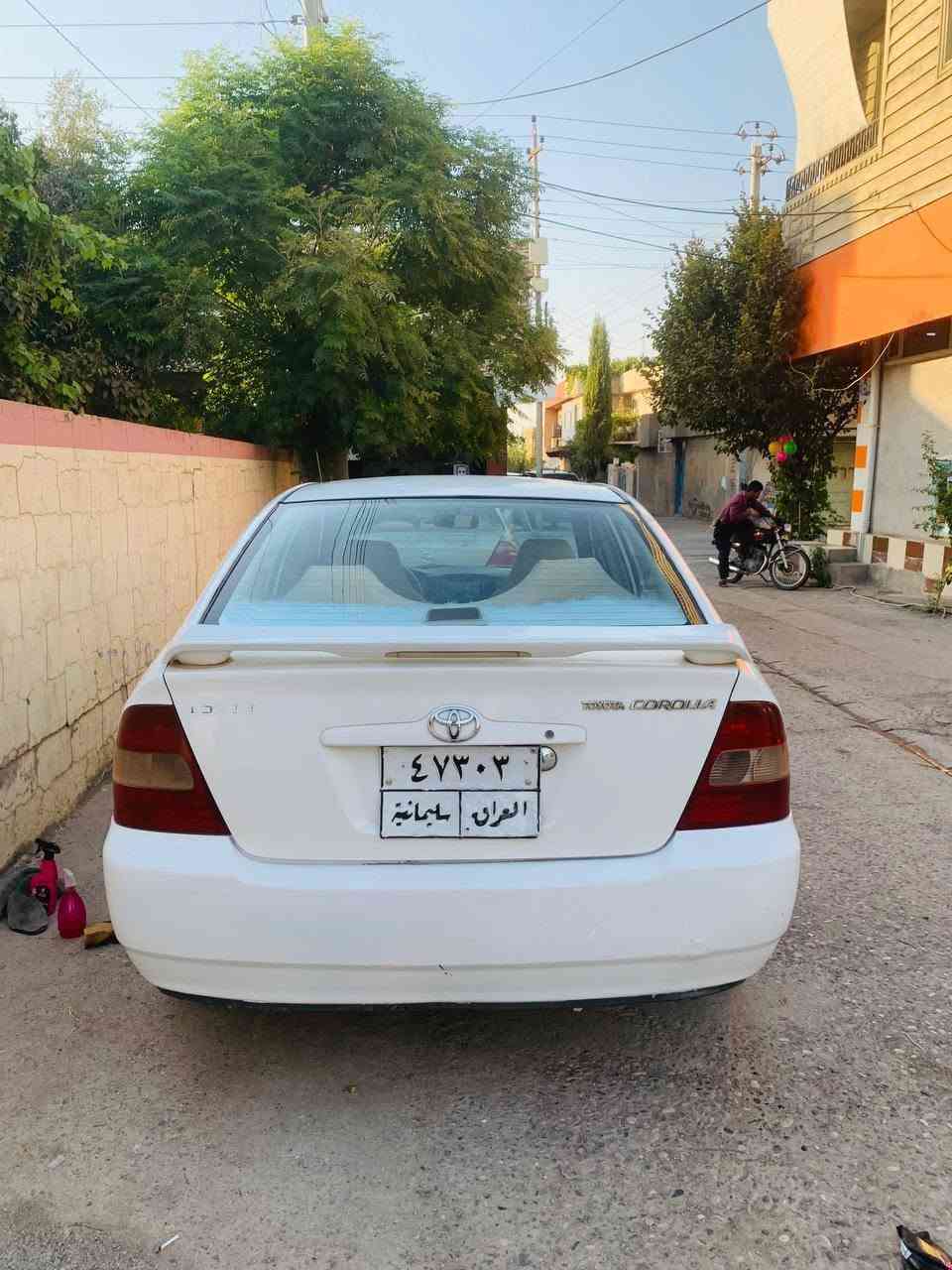 بەناوی خودا
توێتا کرۆلا، بیکاشۆ،مۆدێل 2002
ئۆتۆماتیک،ناوزەرد،مەکینە گەورە
گێڕومەکینەی بەشەرتی فیتەر
تەبرید لەسەرسویچ،،سپی بەفری
سەنەوی تەواوبووە،تەحویل غراومەبەشەرت،بەناوی خۆمانەوەیە
تەنها،1پارچەو پەڵەیەکی بچوک پەمپە
بێ ناوگرتن،،،نرخ 68$قفڵ،،،،هەڵەبجە
***********
*********** حلبجة, السليمانية
