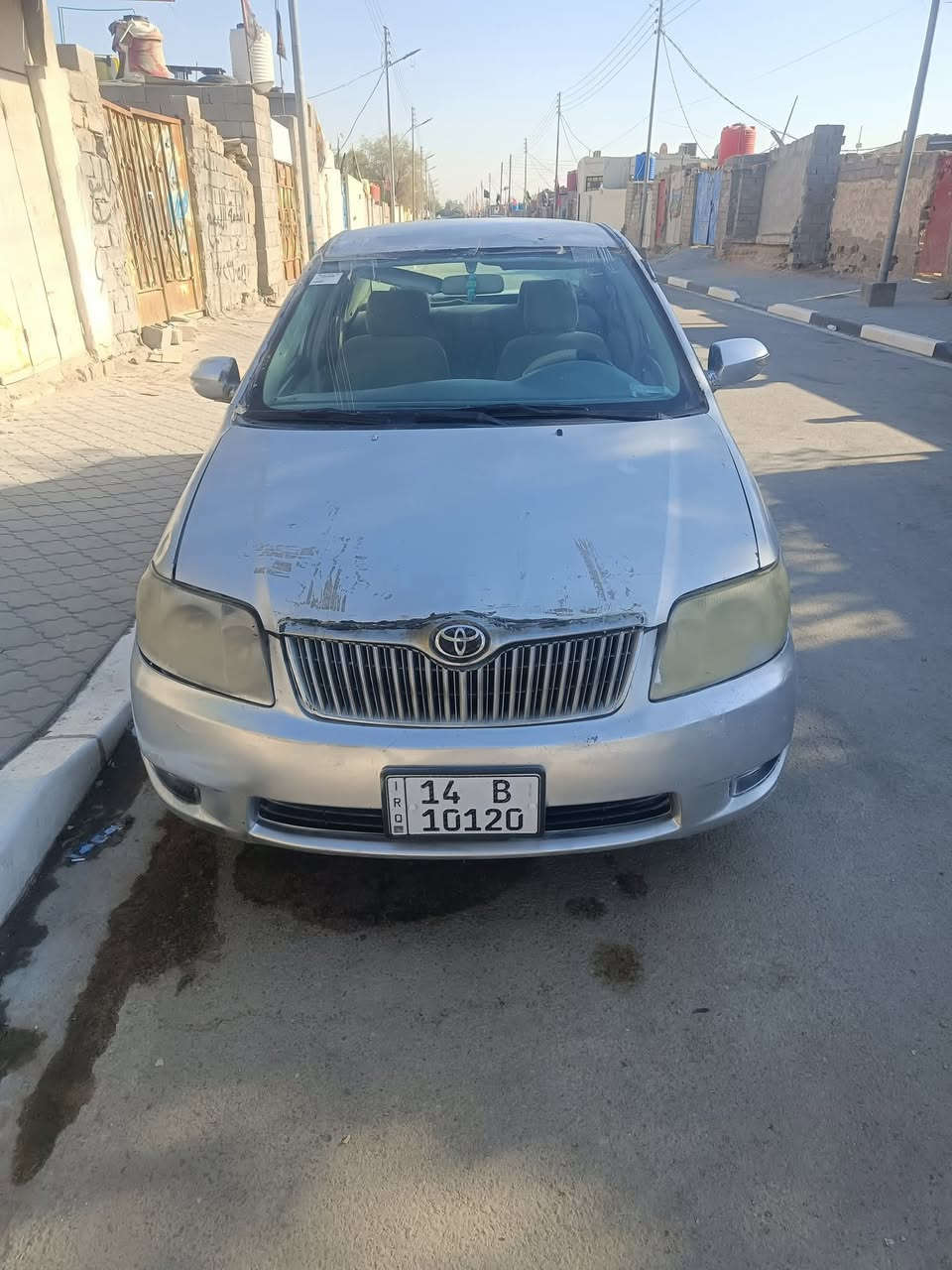 سياره كورلا موديل 2004 مكينة و كير حلوات سيارة سعر 35.  ابيع كوم حديد بس اصوليات و قصة و نقل تبريد شغل  
مكان بصرة زبير ***********
