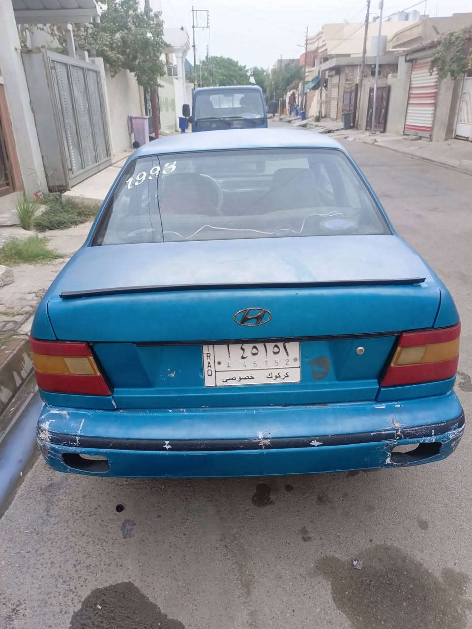 سلام عليكم للبيع هونداي النترا موديل 93 رقم كركوك مشروع وطني  دفتر بانزين موجود سيارة حلوه كير محرك شرط سعر20بي مجال عنوان كركوك حي العسكري رقم موبايل ***********
