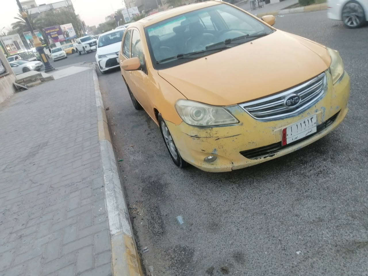 بي واي دي جي ٣ موديل ١٦ محرك وكير نحله اوتوماتيك شرط تبريد شغال رقم مثنى مشروع وطني مالكه بسماوه والسياره بسماوه السيارة بيها طخات سعرها 30 وبيه مجال وشراي بيه خير ويدلل ***********
